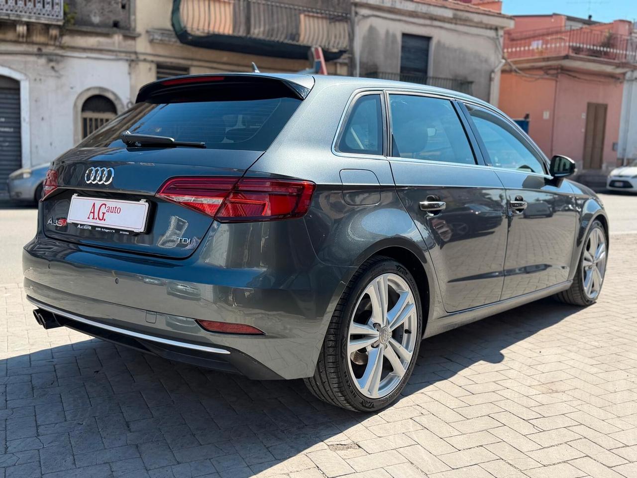 Audi A3 SPB 2.0TDI SPORT S-LINE INTERNO ESTERNO BLOCK SYSTEM