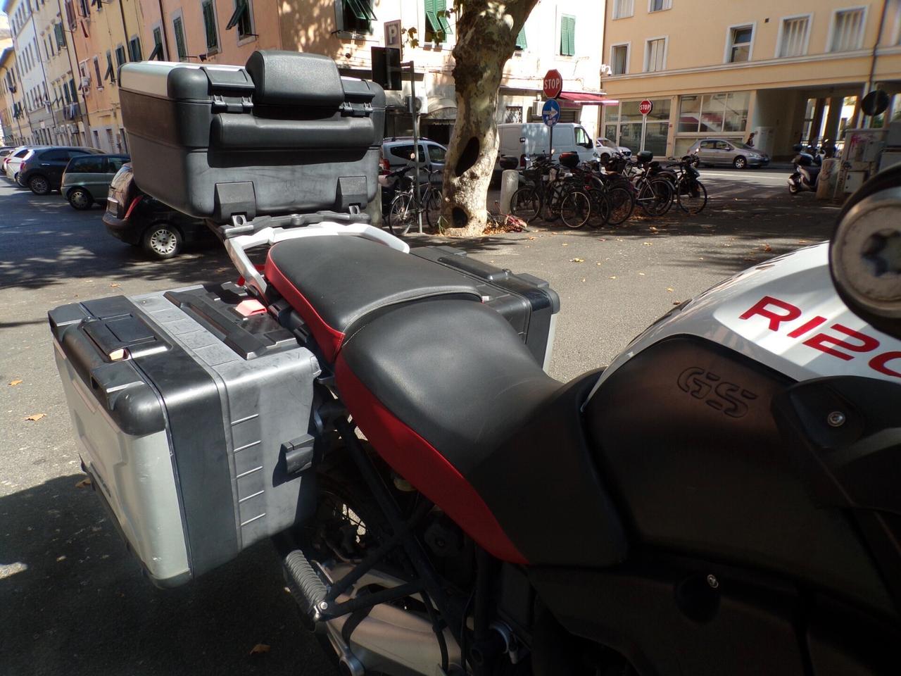 Bmw R 1200 GS Adventure DAKAR | TRIS BORSE ORIGINALI FARO ANT. A LED NAVI 4 FARETTI PROFONDITA'