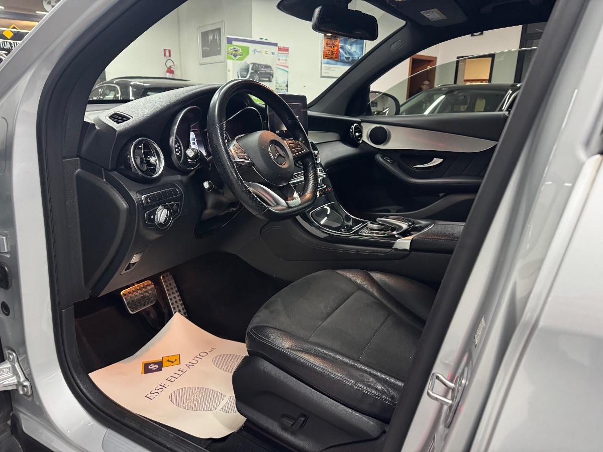 MERCEDES GLC 250d 4Matic Coupé AMG TETTO/ UNICO PROPRIETARIO/ LED