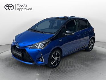 Toyota Yaris 1.5 Hybrid 5 porte Lounge Blue