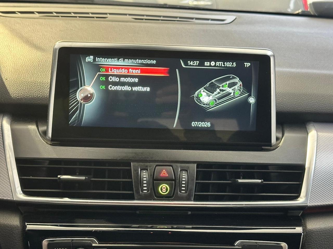 Bmw 220 220d tourer Msport xdrive 190cv automatic euro 6