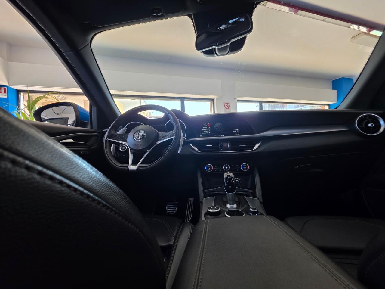 Alfa Romeo Stelvio 2.2 210cv Q4 blu misano 2018 FINANZIABILE