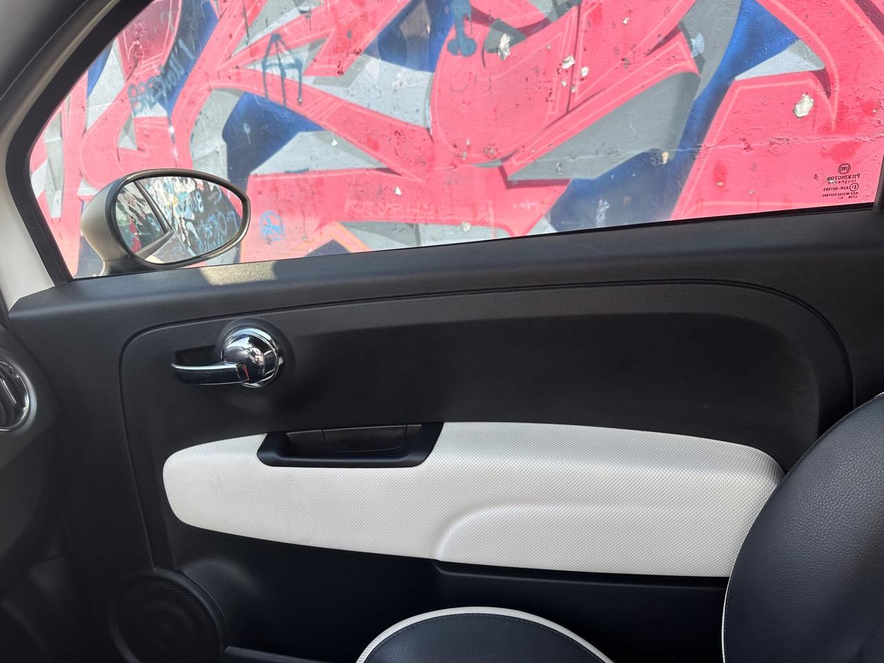 FIAT 500S CABRIO 1.2BENZINA/PELLE/BI-ZONA