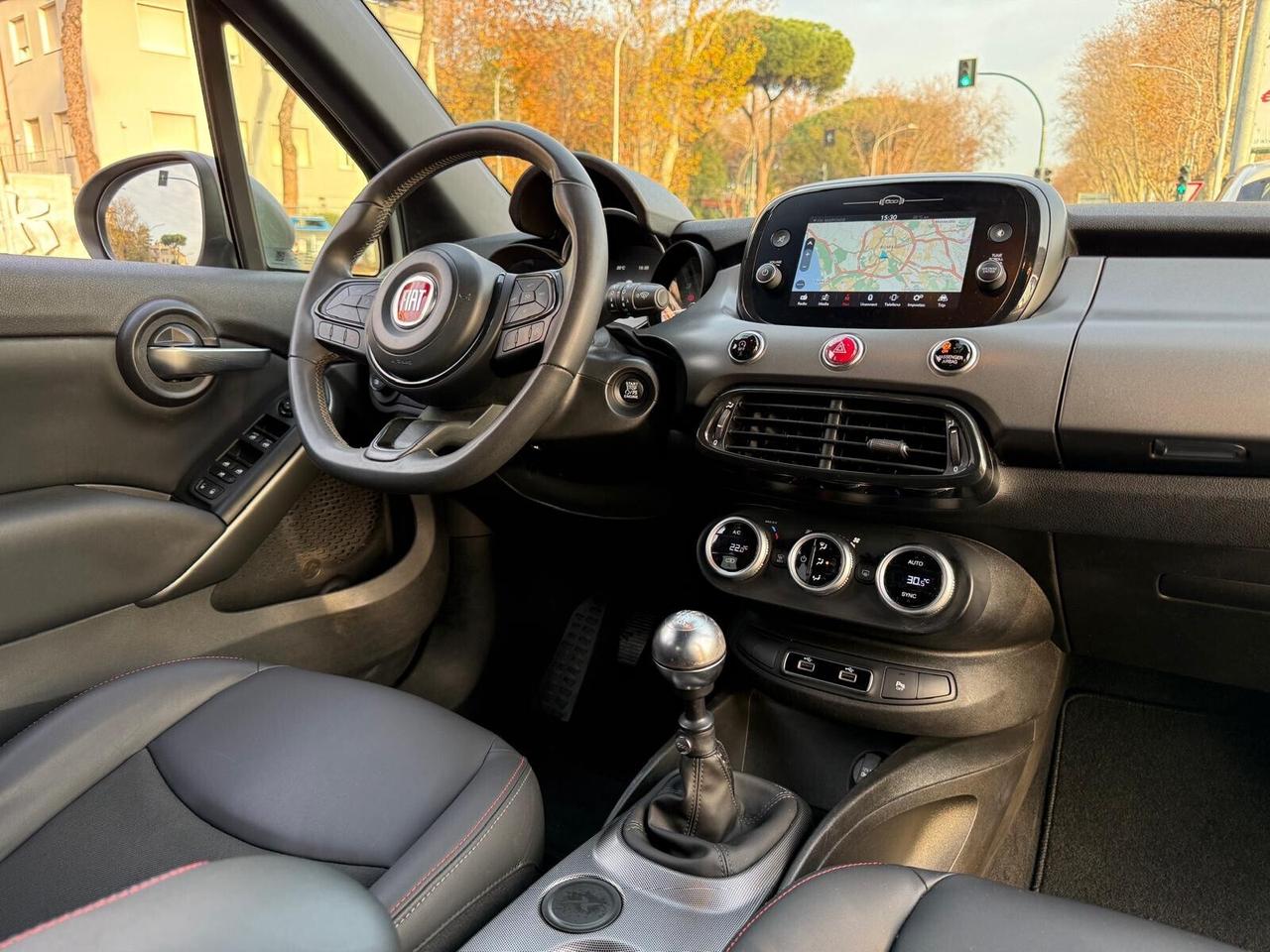 Fiat 500x 1.0 Benzina Sport Manuale Navi Camera pelle