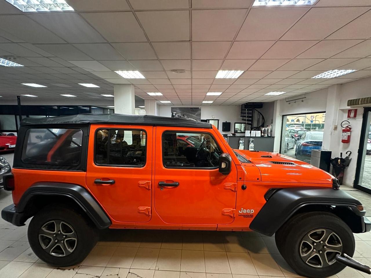 Jeep Wrangler Unlimited 2.2 Mjt II Sport 5 PORTE PARI AL NUOVO PRONTA CONSEGNA