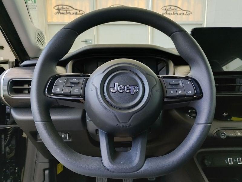 Jeep Avenger Avenger 1.2 Turbo 100 CV Longitude TU DA 249,00 EURO AL MESE