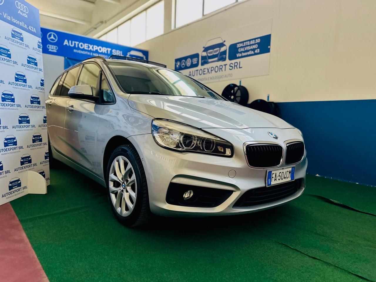 BmwSerie2Gran Tourer 218d/7posti/automatic/euro6