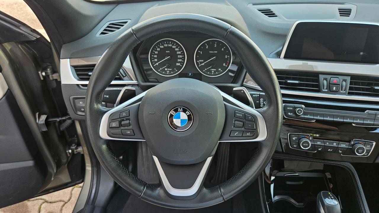 Bmw X1 xdrive18d xLine 150CV auto PELLE-CAMERA-SED.RISC.