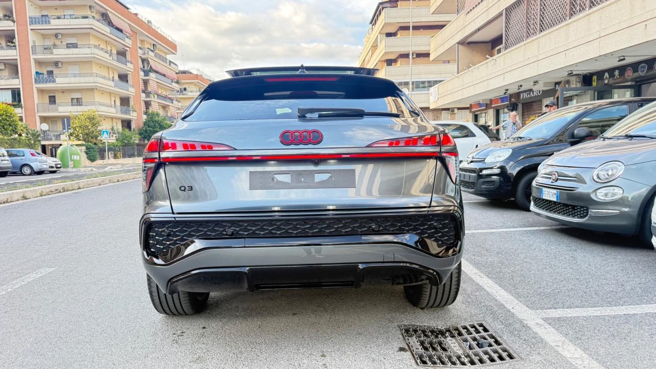 Audi Q3 SPB 35 TDI S tronic line edition LED TETTO MATRIX PACK AMBIENTE PDC PELLE CERCHI 20