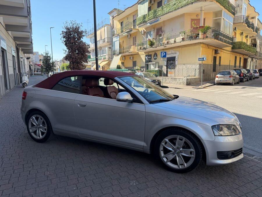 Audi a3 cabrio 2.0 tdi 140cv ambition certificata