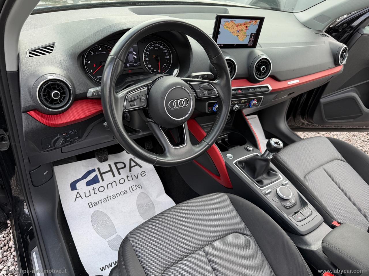 AUDI Q2 1.6 TDI NAVI TETTO SPORT PARCHEGGIO ASSISTITO