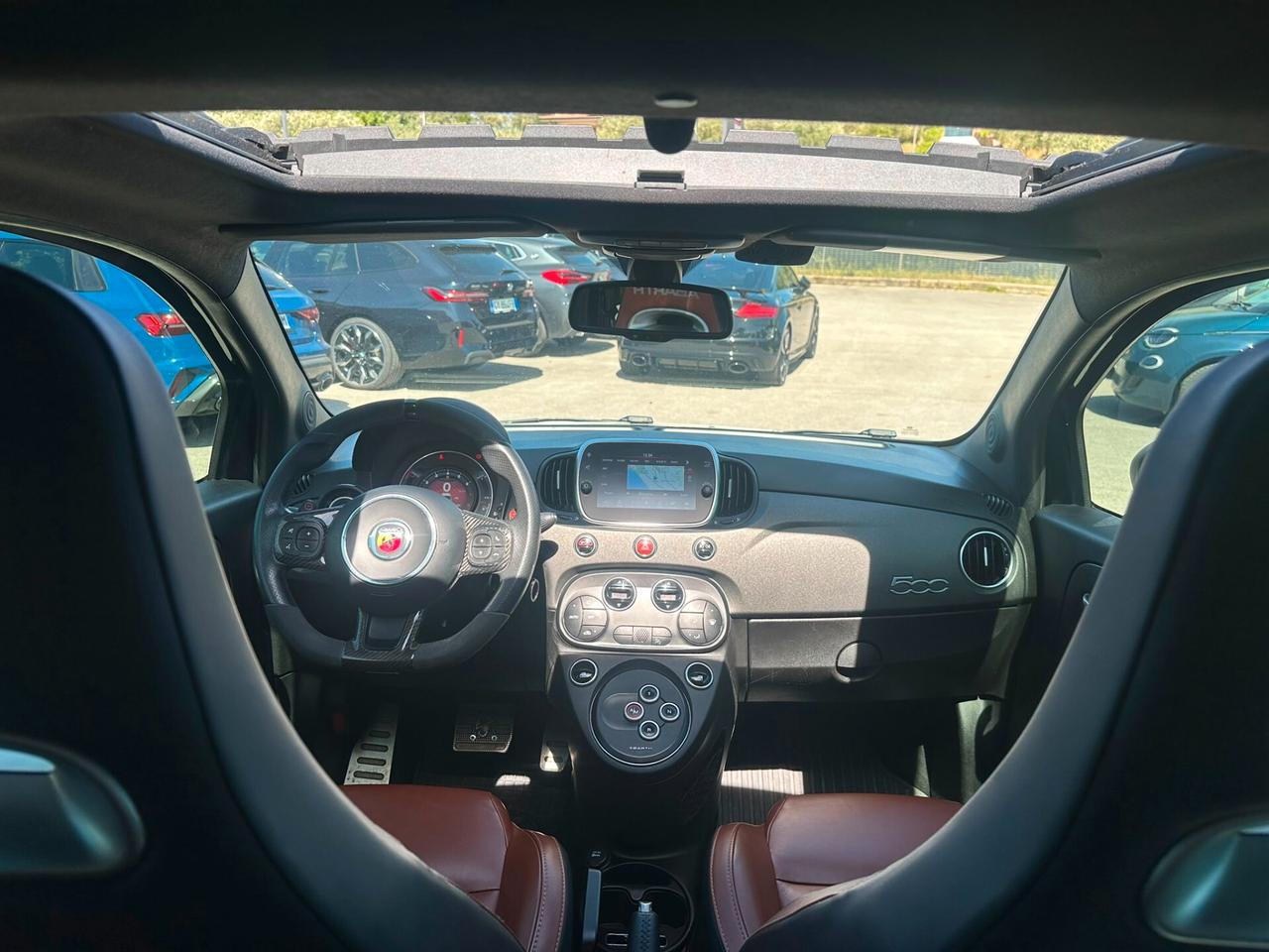 Abarth 595 1.4 Turbo T-Jet 180 CV COMPETIZIONE/ TETTO/ SENSORI/ PELLE/ CARBONIO/ PROMO