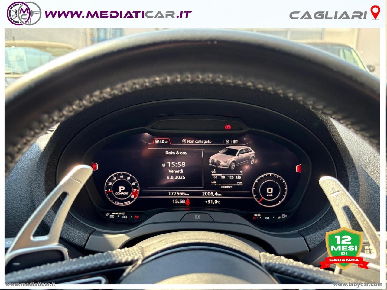 AUDI S3 SPB 2.0 TFSI 300CV quattro S tronic
