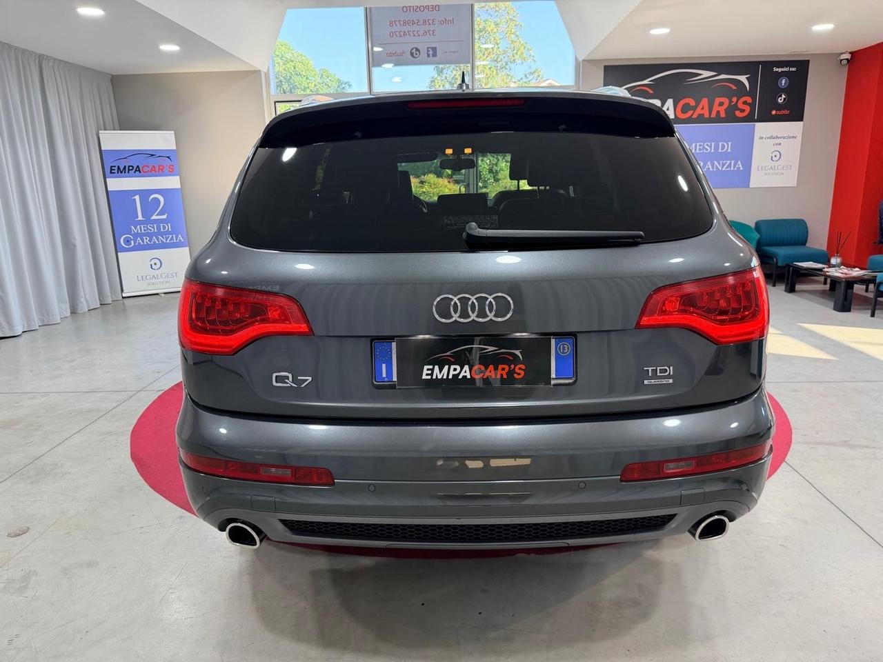 Audi Q7 3.0 V6 TDI 245 CV Quattro S-LINE 7 POSTI