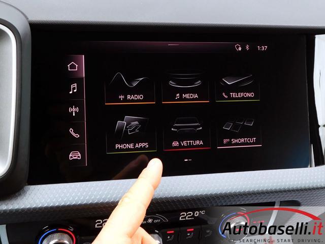 AUDI A1 SPORTBACK 30TFSI 1.0 116CV ADMIRED VIRTUAL COCKPIT