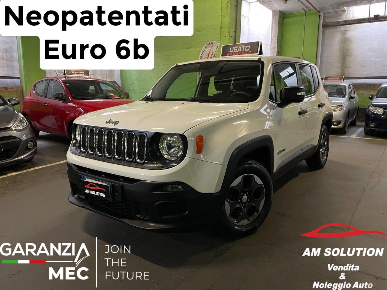 Jeep Renegade 1.6 Sport Neopatentati Euro 6