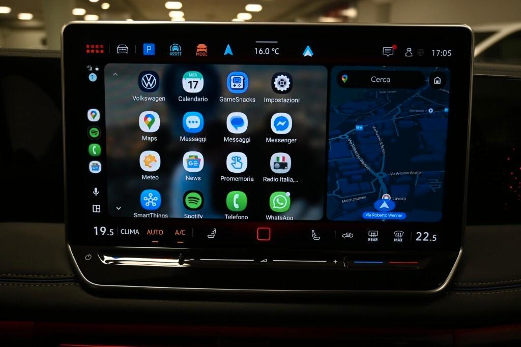 VOLKSWAGEN TIGUAN NEW 2.0 TDI 150CV DSG R-LINE ( FARI IQ-LIGHT - DIGITAL COCKPIT - ADAPTIVE CRUISE - PELLE - CLIMATRONIC - AMBIENT LIGHTS - APP CONNECT - PARK ASSIST - TELECAMERA POST. - CERCHI 19 )