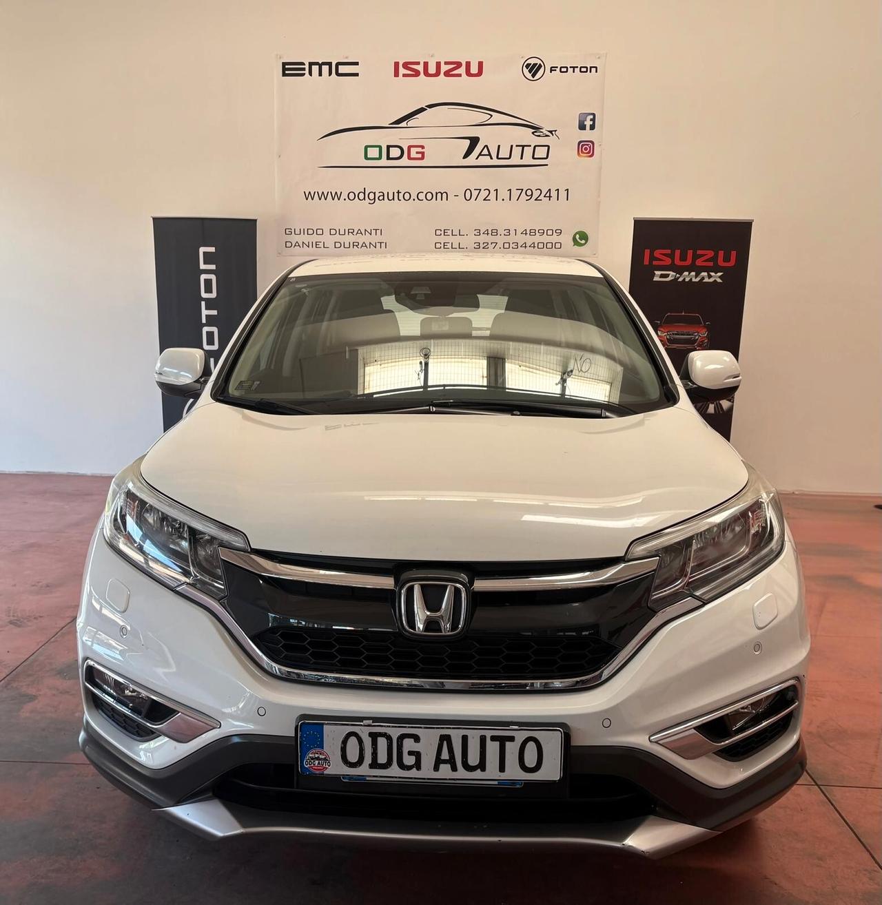 HONDA CR-V 4X4 CAMBIO AUT Diesel 1.6 I-DTEC CV 160 Con Km 174.420 garanzia 12 mesi