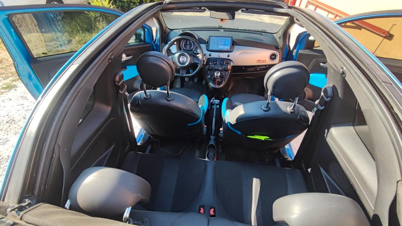 Fiat 500 1.2 GPL cabrio 2014