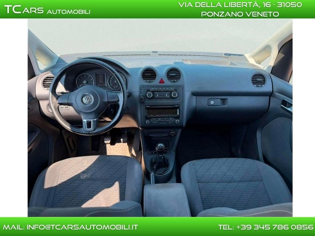VOLKSWAGEN CADDY 2.0 METANO-5 POSTI-KM CERTIFICATI