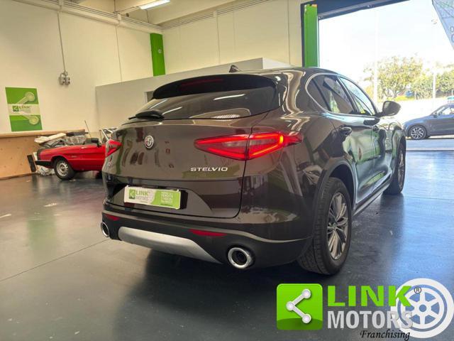 ALFA ROMEO Stelvio 2.2 JTDM 210 CV AT8 Q4 Super KM CERT, PELLE.