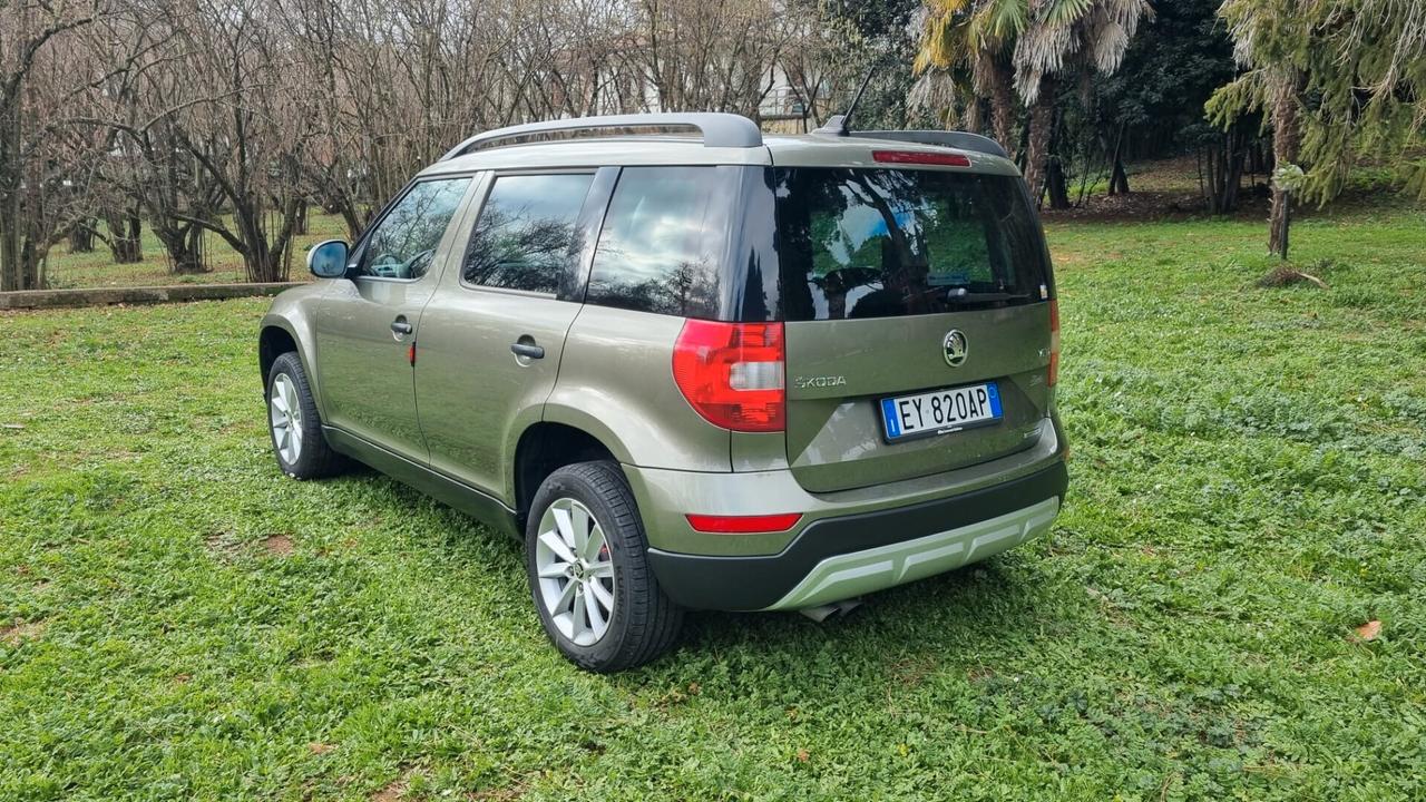 Skoda Yeti 1.6 TDI CR 105 CV Easy GreenLine 2015 LEGGI TESTO