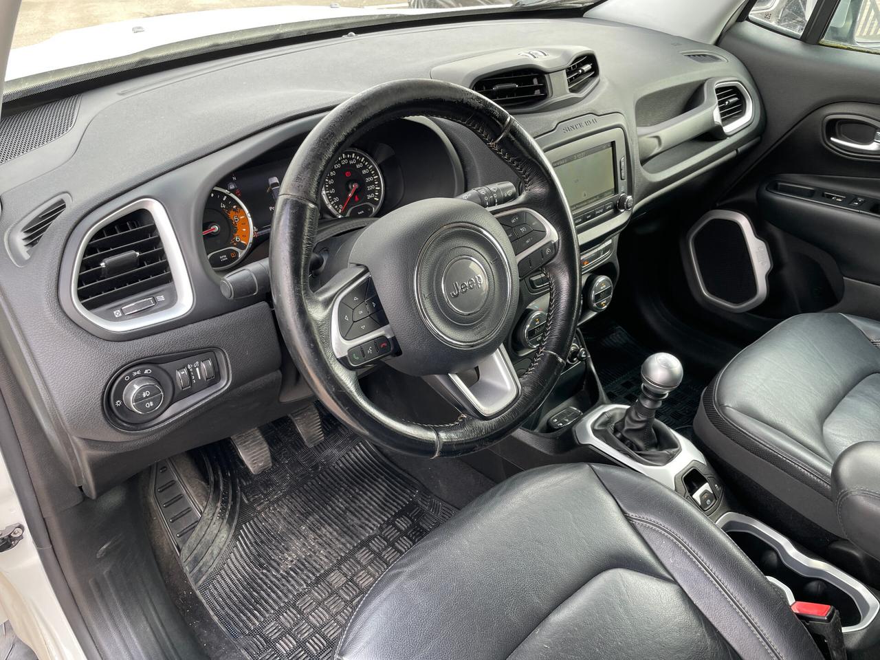 Jeep Renegade 2.0 Mjt 140CV 4WD Active Drive Limited-NAVIGATORE-PELLE