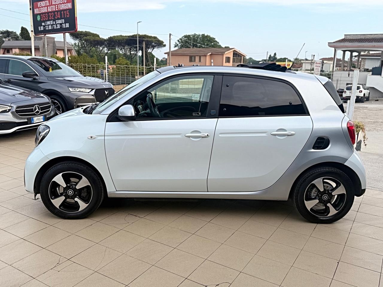 Smart ForFour EQ Racingrey (22kw) Cabrio Garanzia 12 Mesi