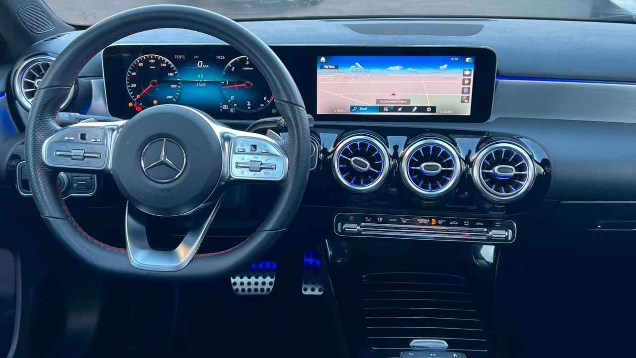 MERCEDES CLASSE A 200d 150CV PREMIUM LUXURY 2021 TETTO APRIBILE