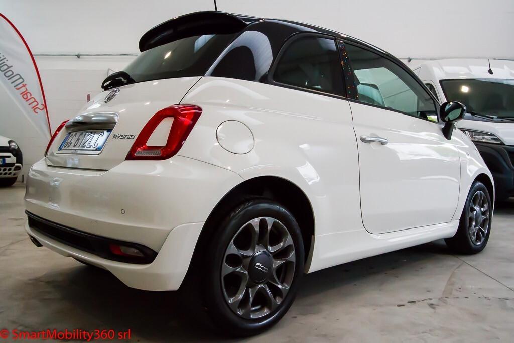 Fiat 500 1.0 hybrid Hey Google 70cv - Ok neopatentati!