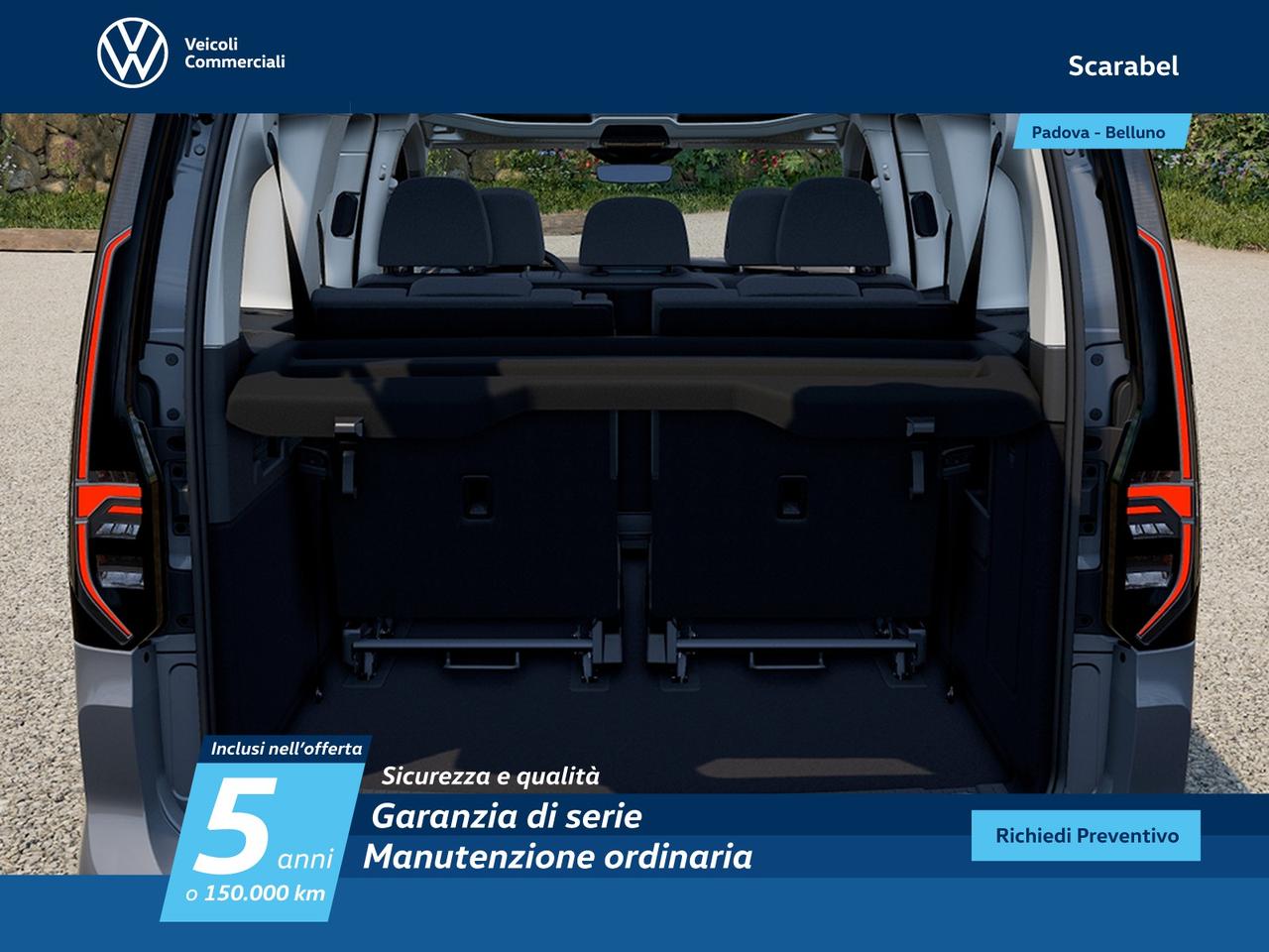 Volkswagen Caddy maxi 1.5 phev 150cv life dsg