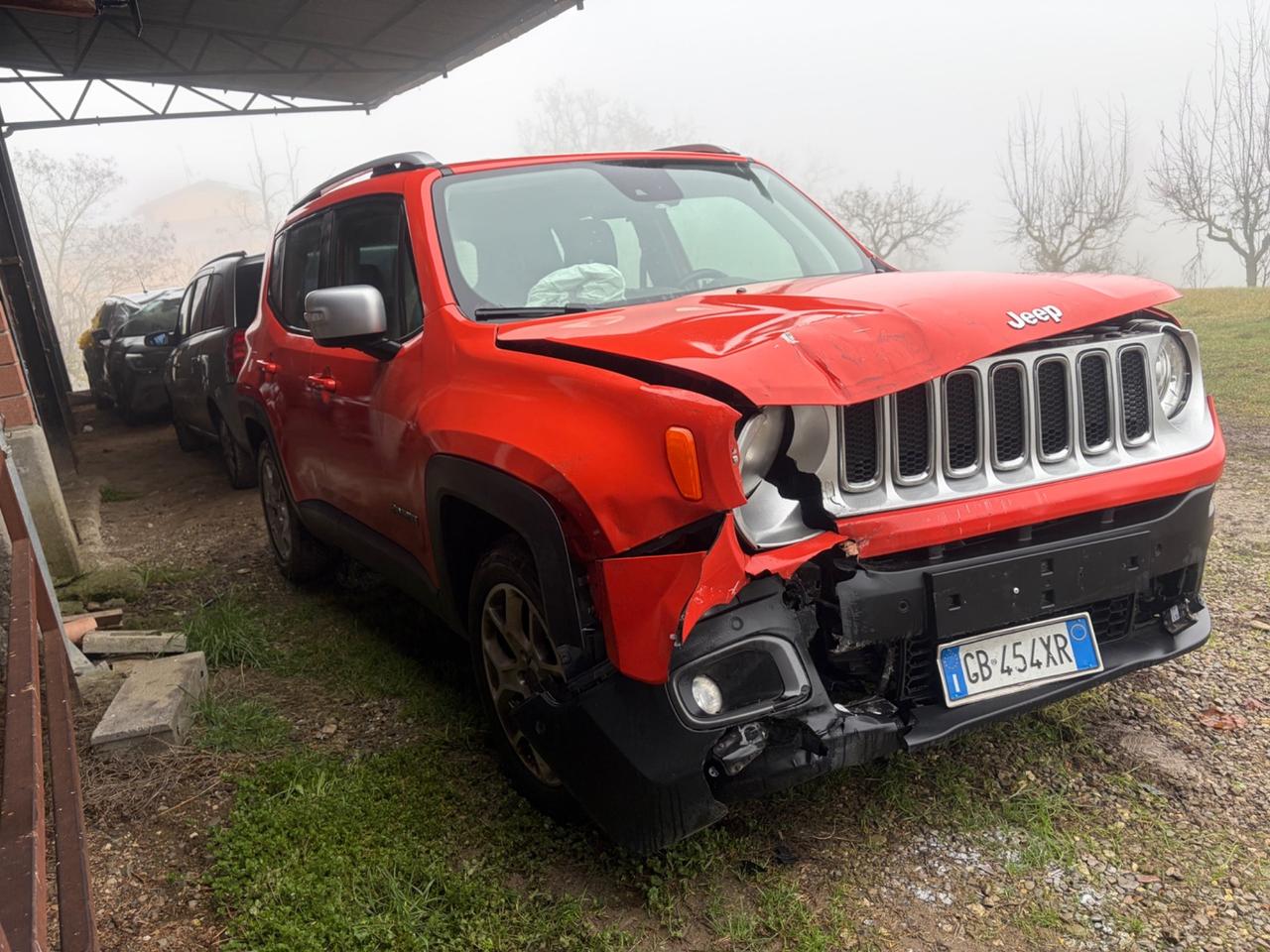 Jeep Renegade 1.6 Mjt 120 CV Limited 2018 INCIDENTATO