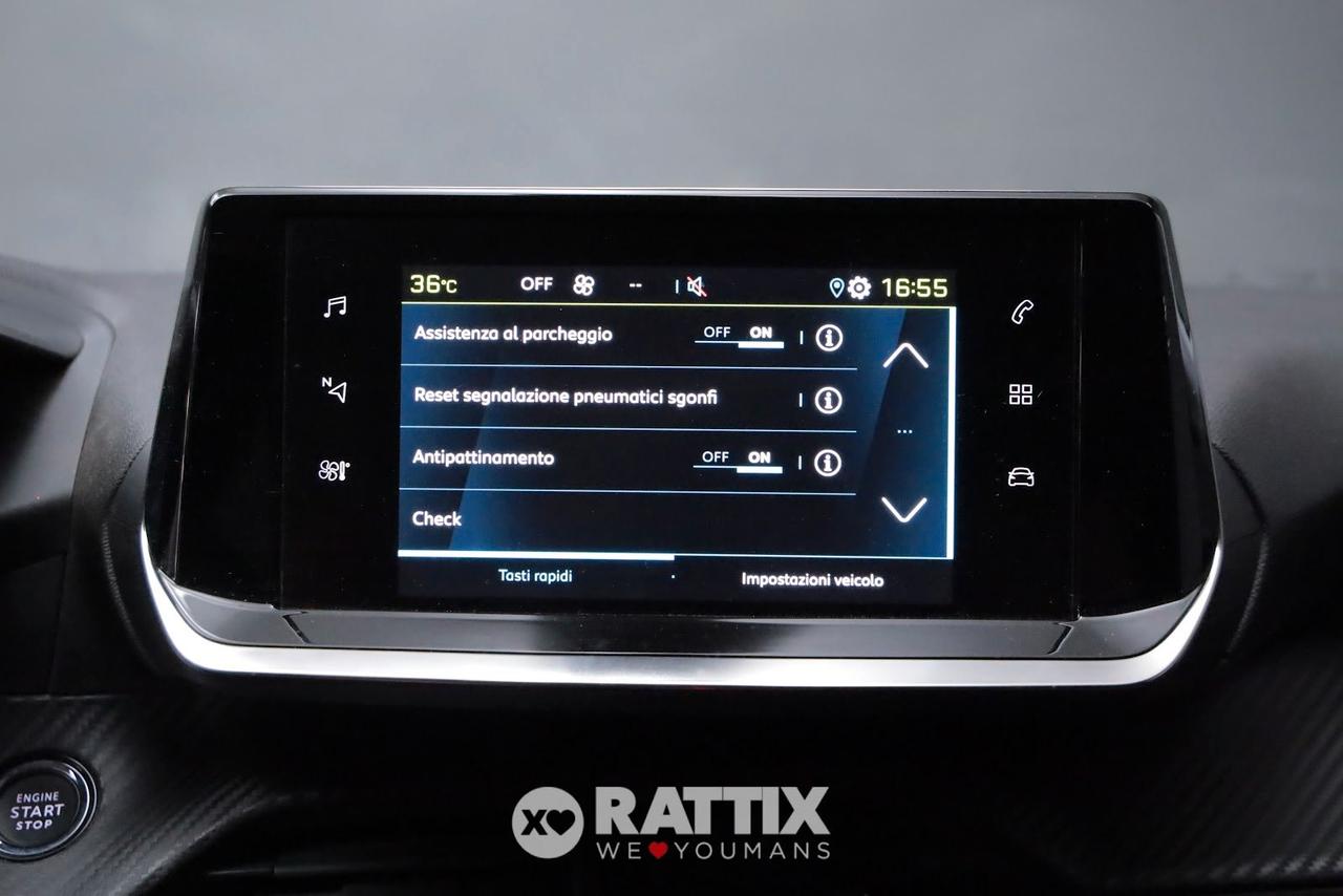 Peugeot e-208 motore elettrico 100kW Allure