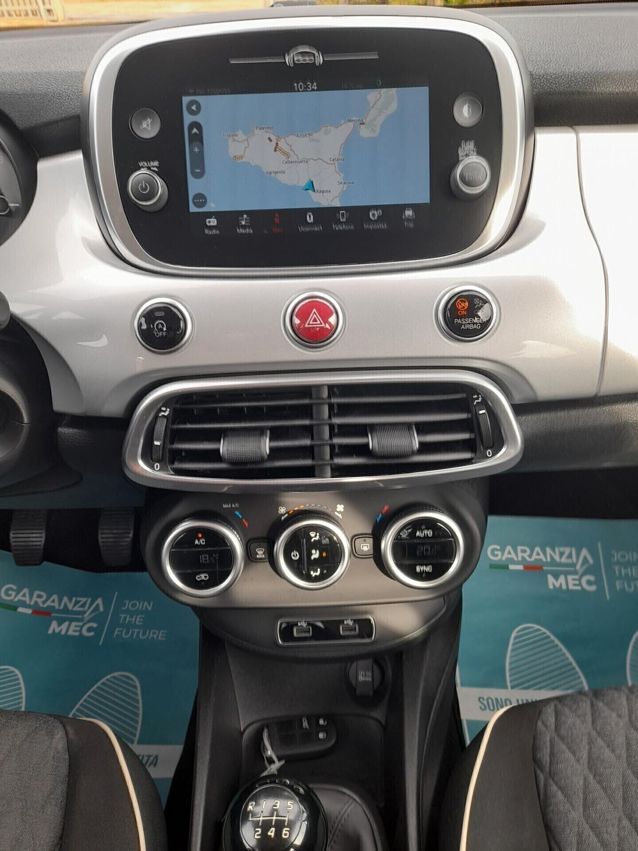 Fiat 500X 1.6 MultiJet 120 CV Cross anno 2020