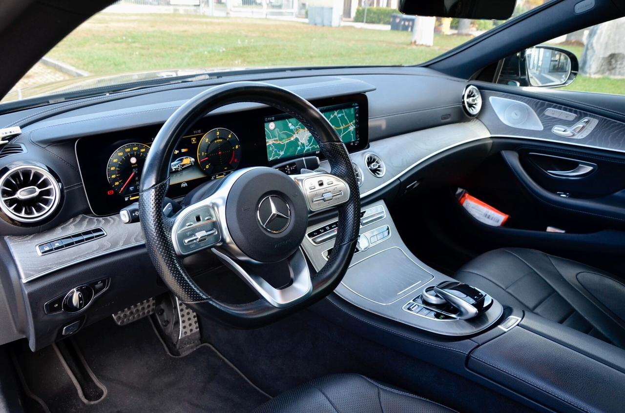 MERCEDES-BENZ CLS 400 COUPE PREMIUM PLUS 4MATIC 340cv AUTO, SERVICE MERCEDES, UFF ITALIANA, TETTO, BURMESTER, MULTIBEAM, RETROCAMERA, PELLE, PERMUTE
