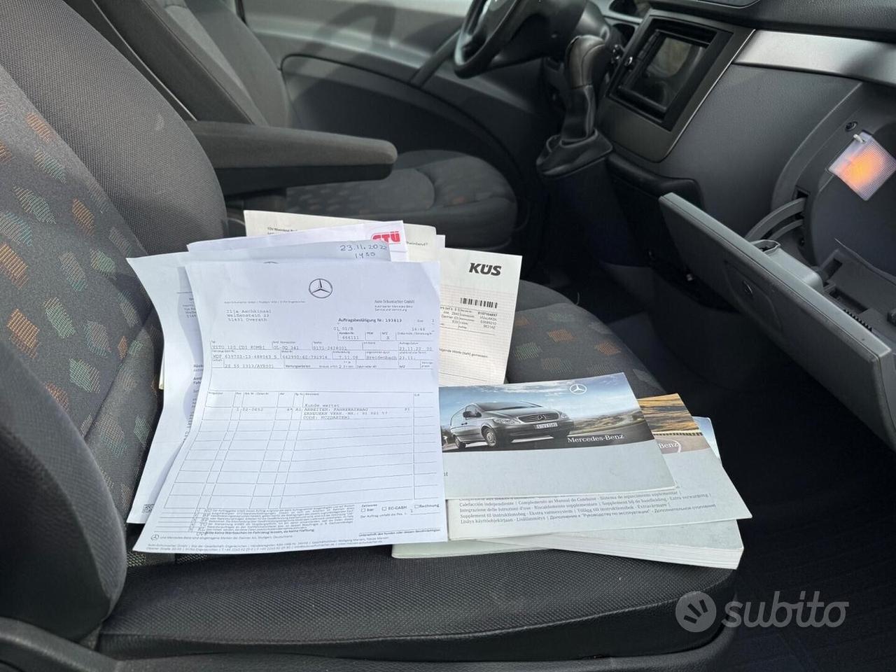 Mercedes-Vito 3.0 CDI PULMINO 8 POSTI - OK PERMUTE