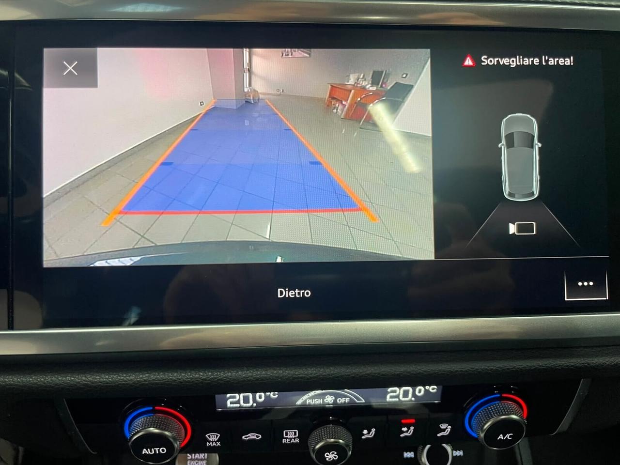 Audi Q3 35 TDI S tronic line edition Identity Black Tetto Apribile