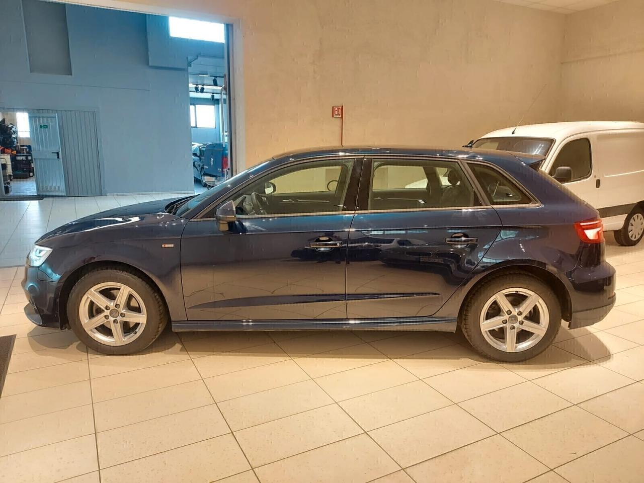 Audi A3 SPB 2.0 TDI S-Line 2018 km97000 GRANDINATA *PIENO OMAGGIO*