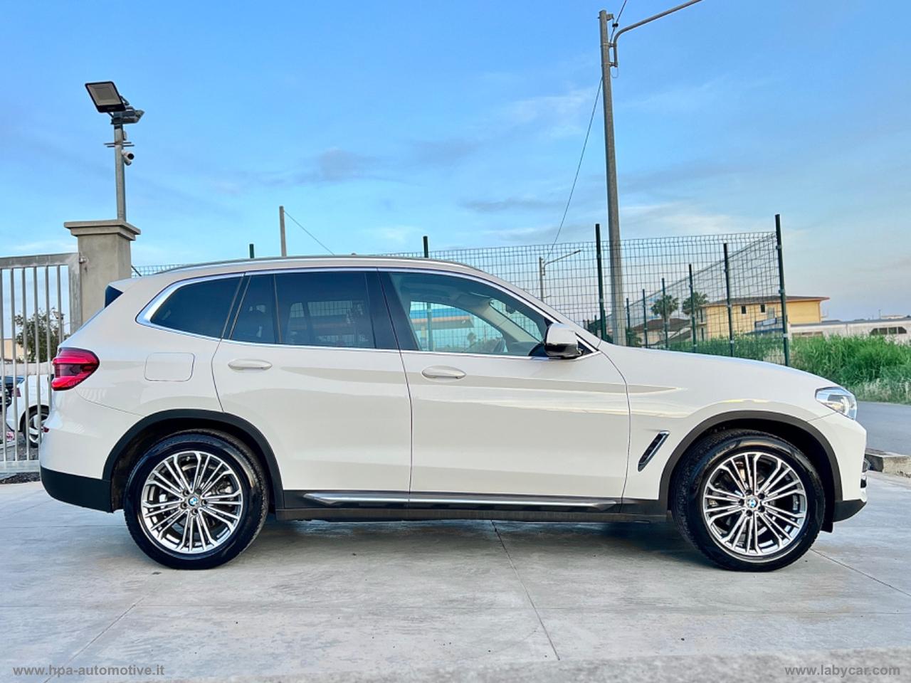 BMW X3 xDrive20d Luxury NAVI PELLE LED CERCHI 19