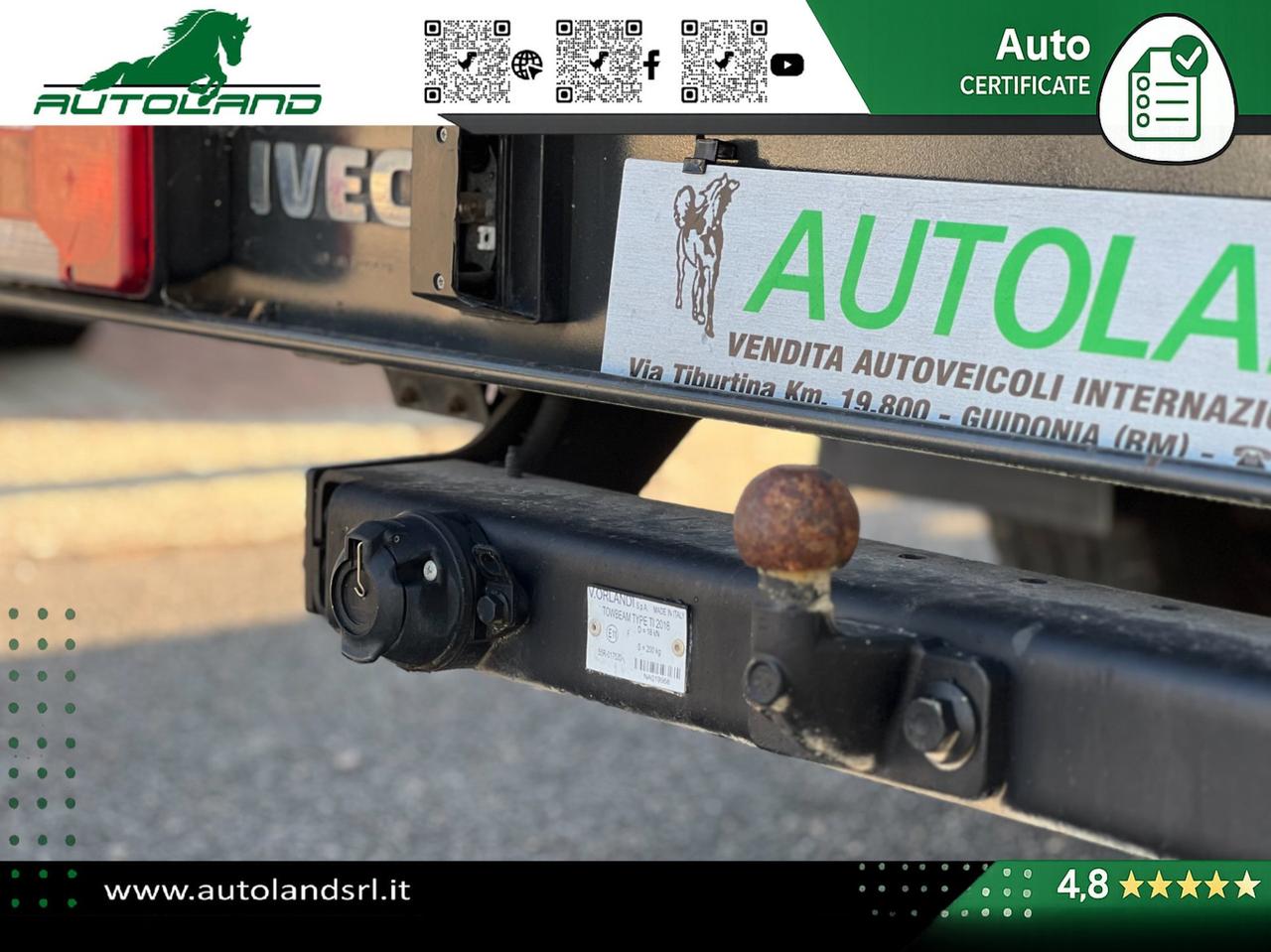 IVECO Daily 35 S14 D 3750 Doppia Cabina - WEBASTO - Clima Automatico - Gancio - Traino
