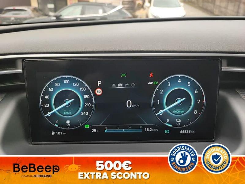 Hyundai Tucson 1.6 HEV EXELLENCE LEATHER PACK 2WD AUTO