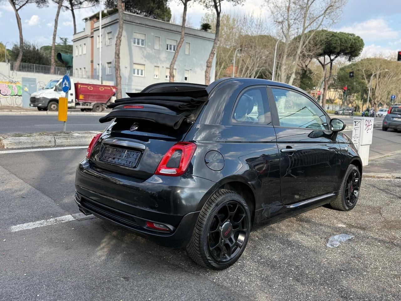 Fiat 500 1.2 Cabrio Sport pelle Navi C manuale