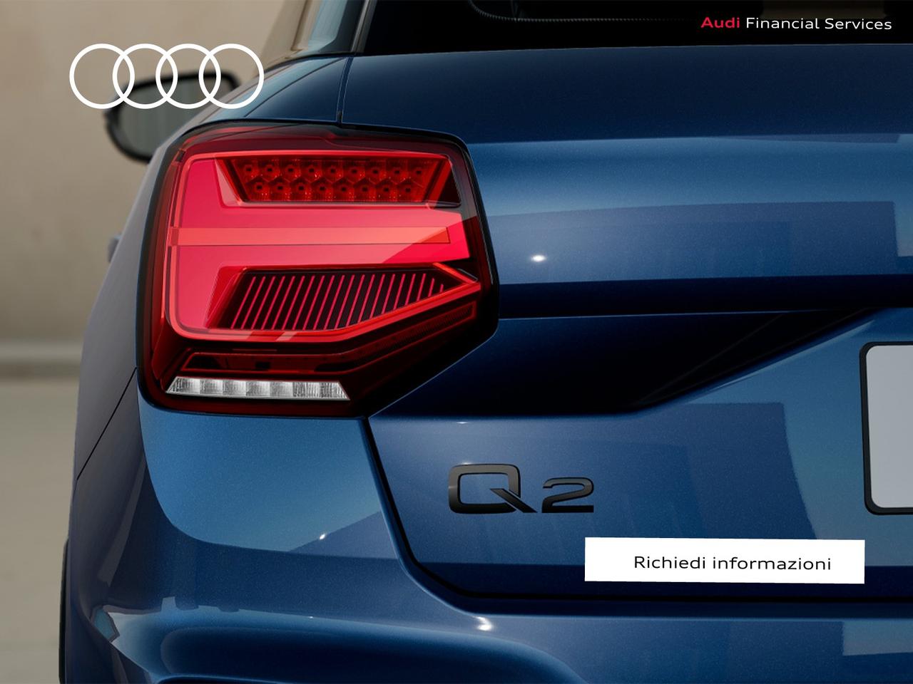 Audi Q2 35 1.5 tfsi identity black s-tronic