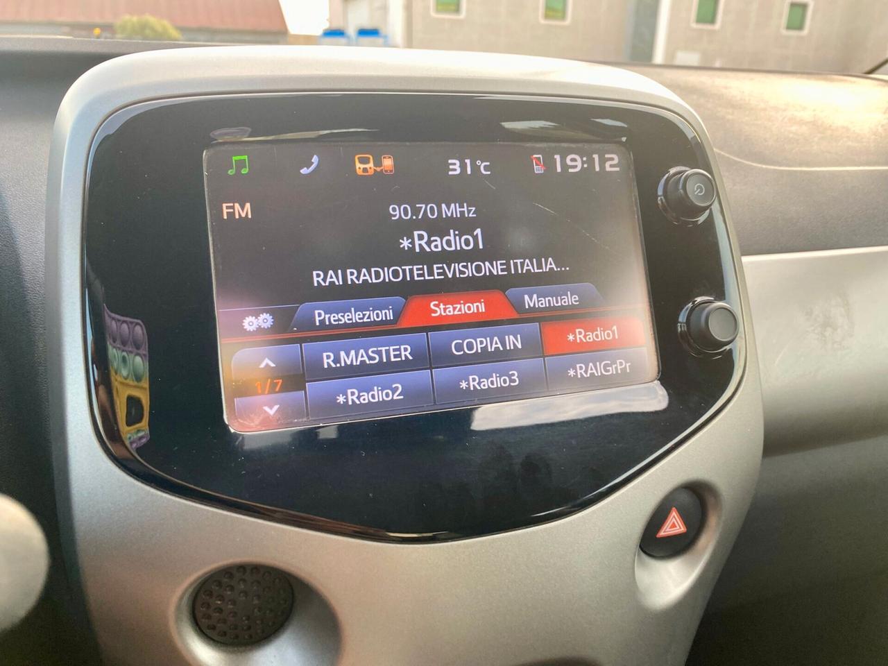 Toyota Aygo 1.0 VVT-i 69 cv. 5 porte X-Cite