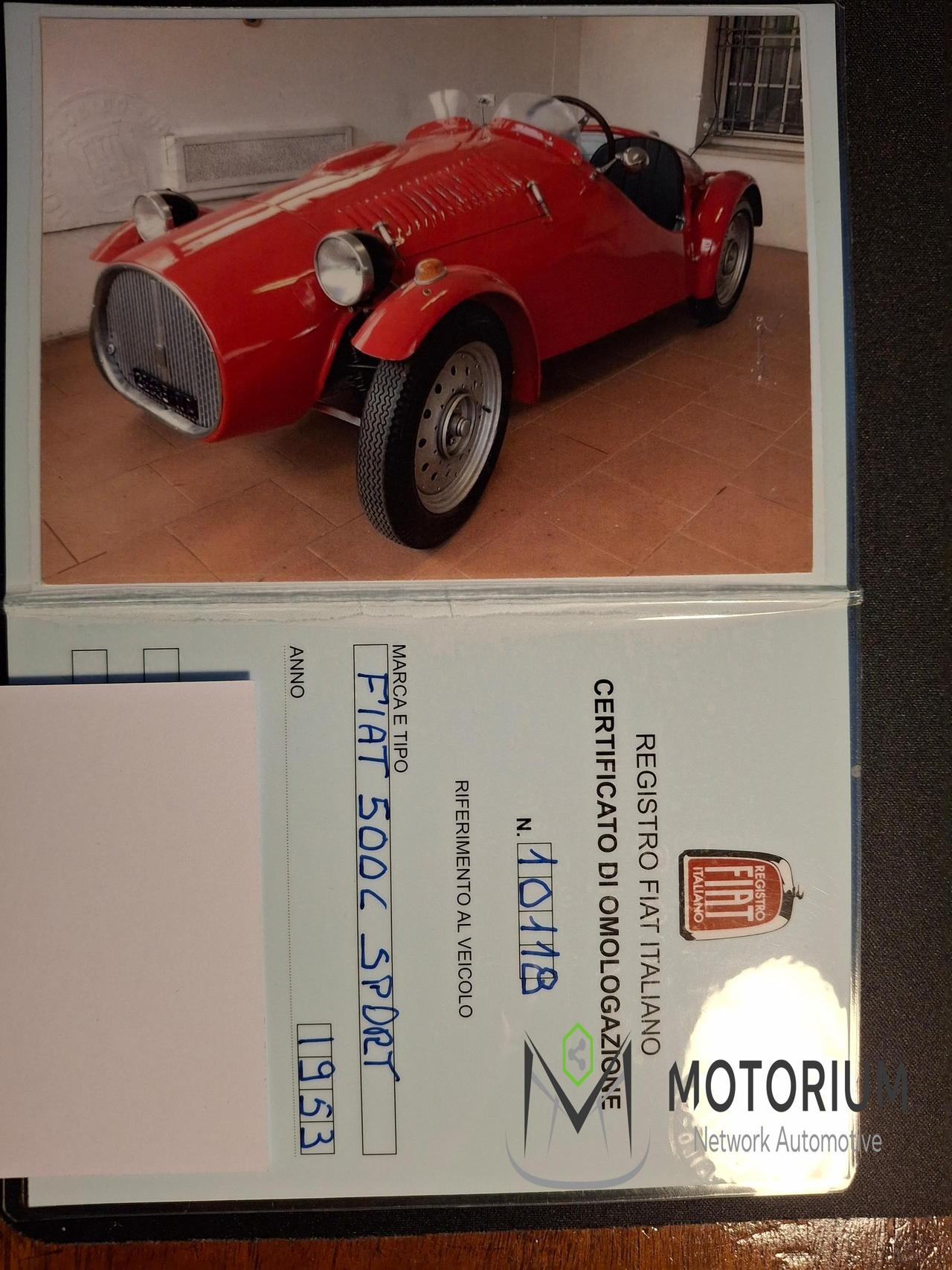 fiat 500 C TOPOLINO SPORT