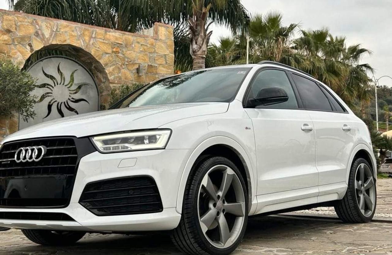 Audi Q3 2.0 TDI 184 CV S tronic quattro edition S Line Led Pelle.Navy Cam Matrix