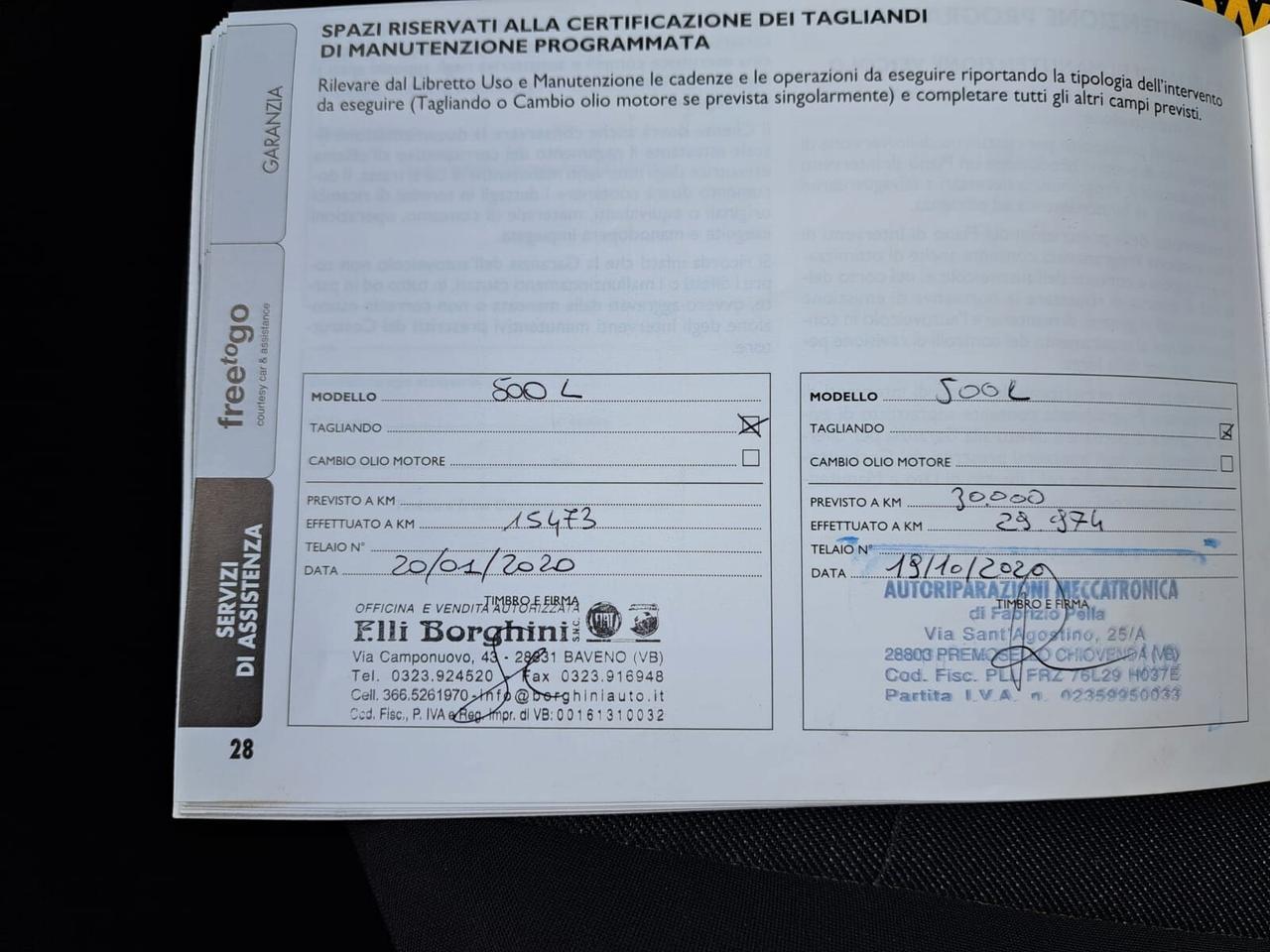 Fiat 500L 1.4 95 CV Urban -NEOPATENTATI