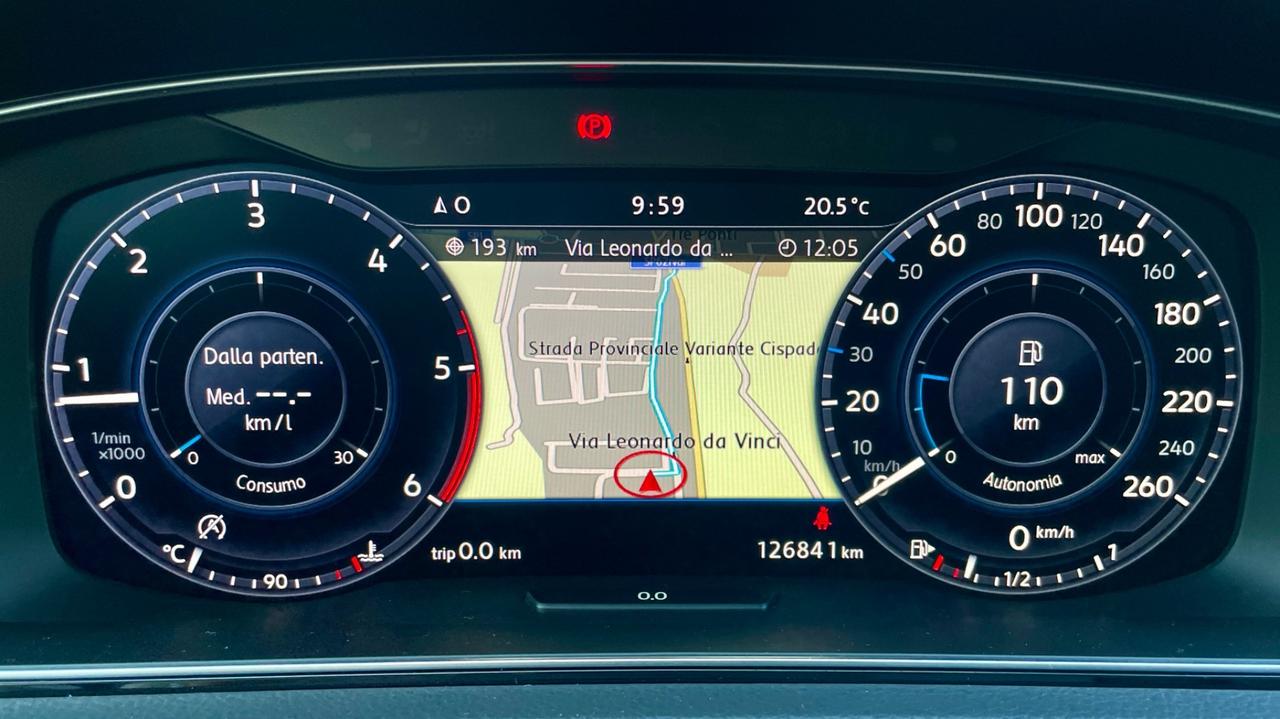 VOLKSWAGEN GOLF 1.6 TDI EXECUTIVE BLUEMOTION TECHNOLOGY 116CV - VIRTUAL COCKPIT, CARPLAY, NEOPATENTATI