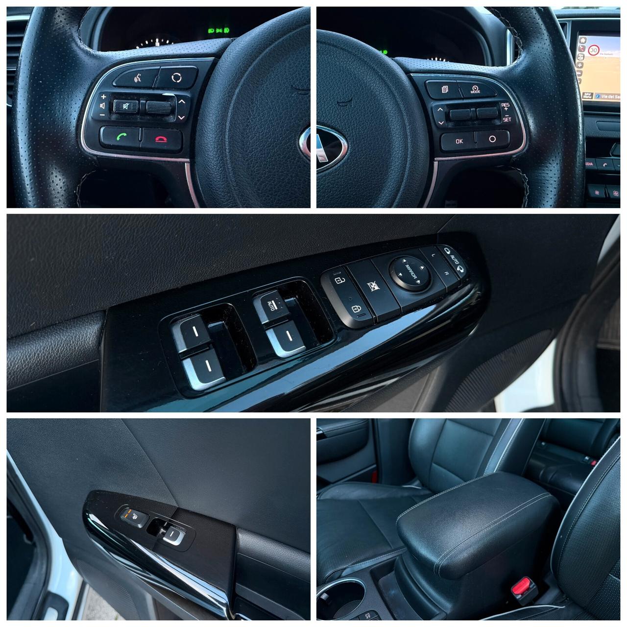 Kia Sportage GT-LINE/1.7 141 CV/CERCHI 19"/TETTO/PELLE