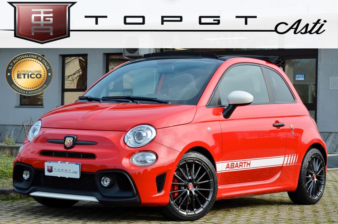 ABARTH 595C 1.4 T-JET ESSEESSE 180cv AUT, PARI AL NUOVO, UFF ITALIANA, AKRAPOVIC, SEDILI IN CARBONIO, 17", PERMUTE